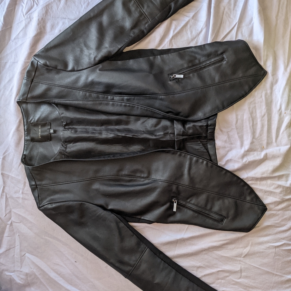 Leather jacket